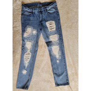 Men's INC Distressed Jeans Size (33x32)